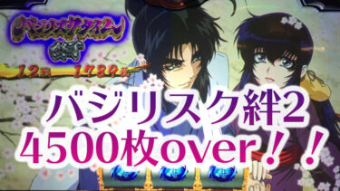 【8のつく日】マルハン箱崎のバジリスク絆2で4000枚over！